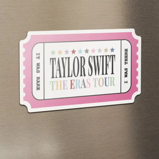 Eras Tour Taylor Swift Ticket Magnet