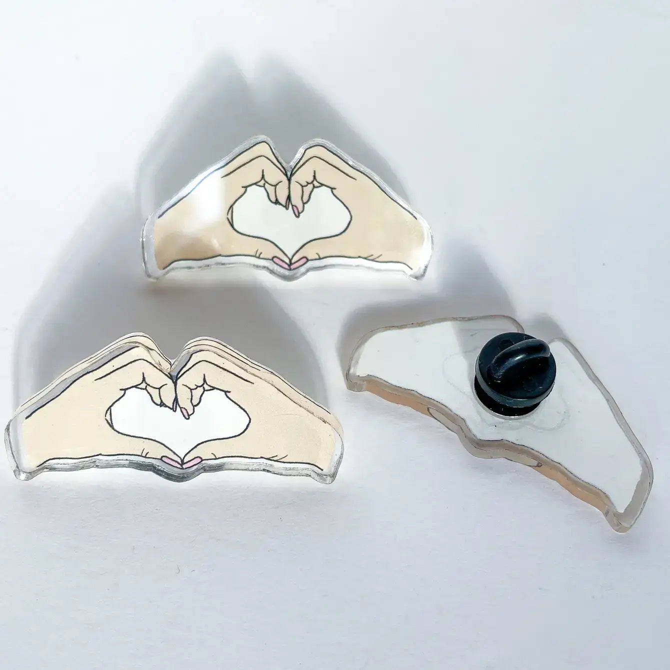 Hand Heart Taylor Swift Acrylic Pin