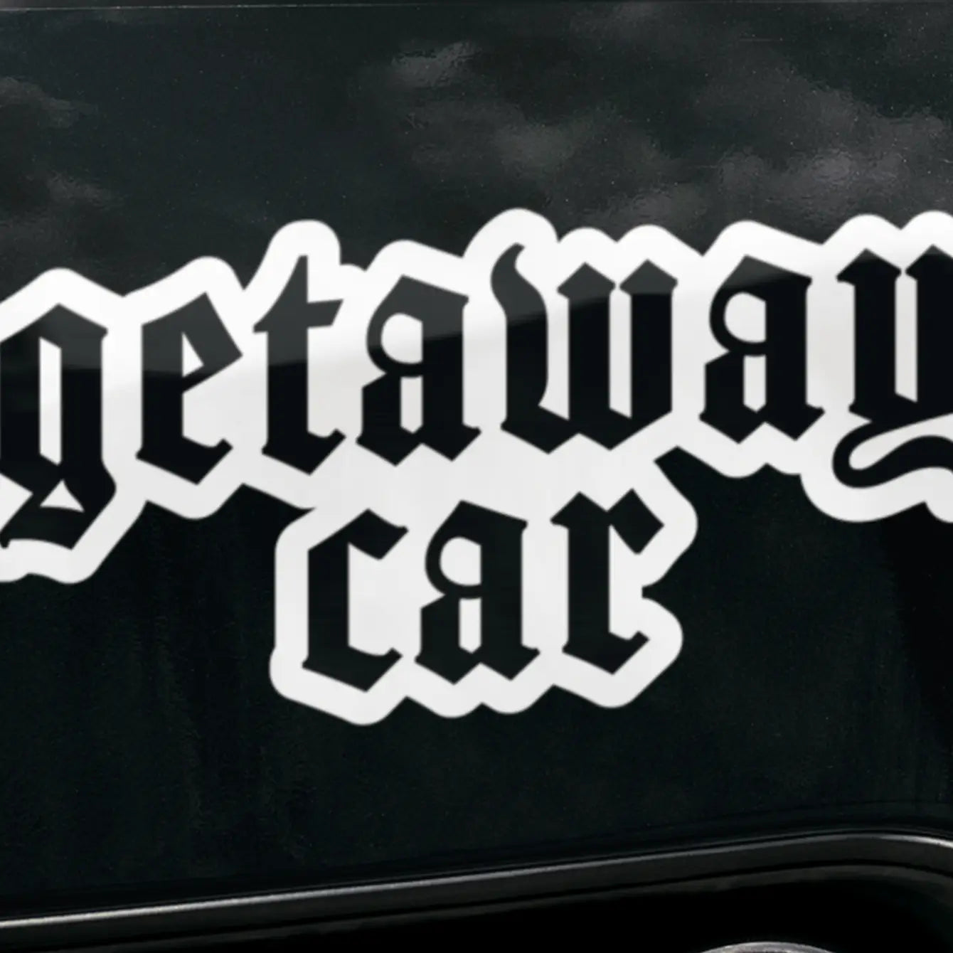 Getaway Car Taylor Swift Bumper Sticker